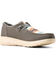 Image #1 - Ariat Men's Hilo Southwestern Print Casual Shoes - Moc Toe , Charcoal, hi-res