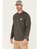 Image #2 - Carhartt Men's Force Relaxed Fit Midweight Long Sleeve Pocket T-Shirt , Black, hi-res