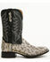 Image #2 - Cody James Men's Exotic Anaconda Western Boots - Broad Square Toe, Black, hi-res