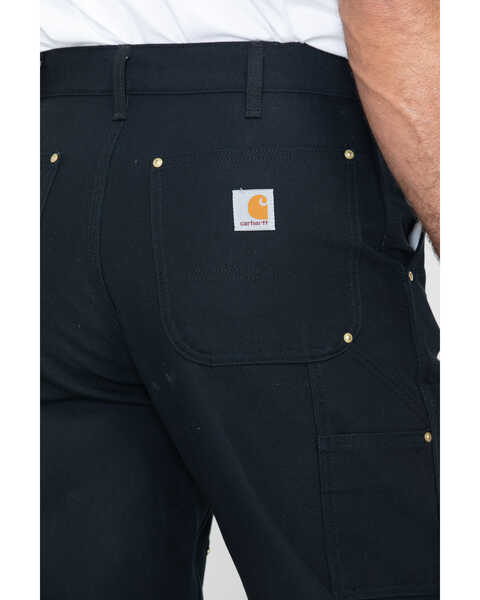 Image #4 - Carhartt Double Duck Loose Fit Khaki Work Jeans, Black, hi-res