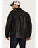 Image #4 - Moonshine Spirit&reg; Men's Glen Asymmetrical Moto Jacket, Black, hi-res