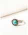 Image #3 - Shyanne Women's 4-piece Silver Turquoise & Citrine Ring Set, Silver, hi-res