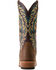 Image #3 - Ariat Men's Futurity Champ Roughout Western Boots - Square Toe, Brown, hi-res