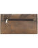 Image #3 - American West Women's Brown Tri-Fold Sacred Bird Feather Wallet, Distressed Brown, hi-res