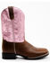 Image #2 - Shyanne Girls' Miss Molly Western Boots - Broad Square Toe, Pink, hi-res