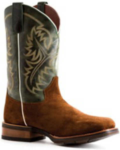 Image #1 - HorsePower Boys' Western Boots - Square Toe, Brown, hi-res