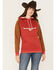 Image #1 - Kimes Ranch Women's Amigo Pullover Hoodie, Red, hi-res