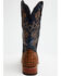 Image #5 - Tanner Mark Men's Ridgeback Caiman Print Western Boots - Broad Square Toe, Cognac, hi-res