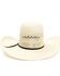 Image #3 - Rodeo King 25X Straw Cowboy Hat, Natural, hi-res