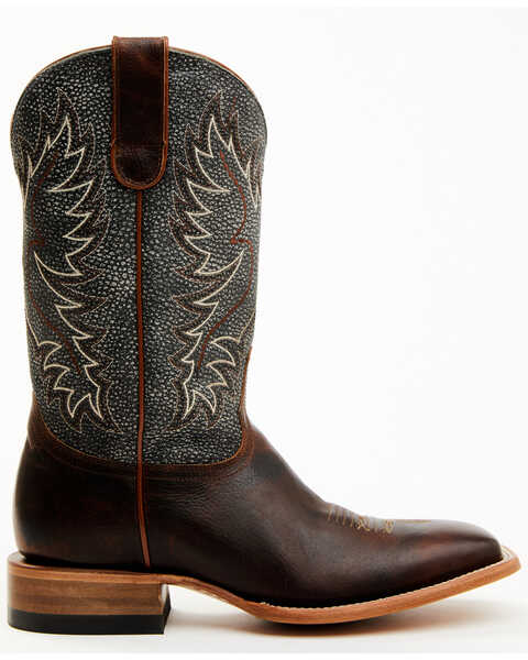 Image #3 - Cody James® Men's Montana Square Toe Western Boots , Brown, hi-res