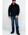 Image #6 - Ariat Men's FR Primo Fleece Logo Hooded Work Sweatshirt - Big, Navy, hi-res