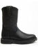 Image #2 - Cody James Men's 11" Uniform Western Work Boots - Soft Toe, Black, hi-res