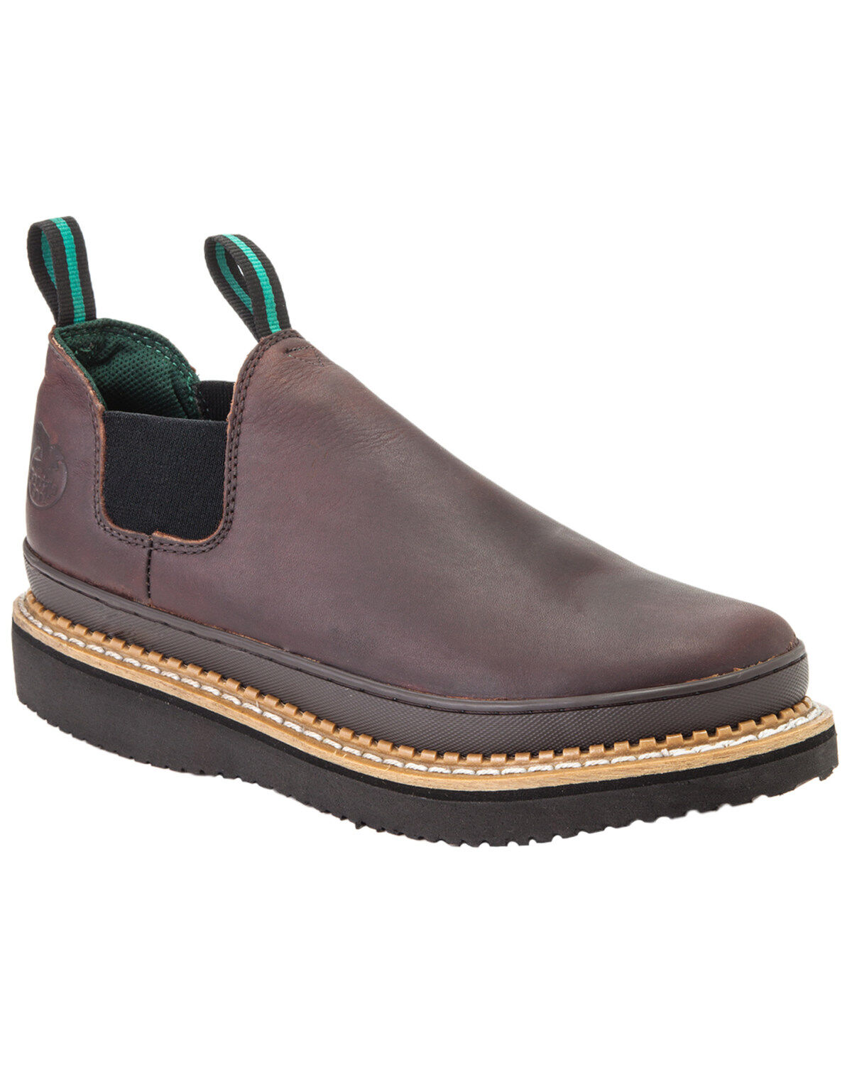 Image #1 - Georgia Men's Giant Romeo Work Shoes, Brown, hi-res