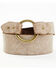 Image #1 - Cleo + Wolf Women's Round Buckle Loop Snap Waist Belt, Taupe, hi-res