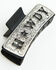 Image #2 - Idyllwind Women's Howdy Stamped Metal Hair Clip, Black, hi-res