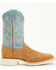 Image #2 - Justin Men's Alamo Roughout Performance Western Boots - Broad Square Toe, Tan, hi-res