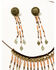 Image #3 - Shyanne Women's Desert Rose Antique Seed Bead Necklace And Earring Set - 2 Piece , Gold, hi-res