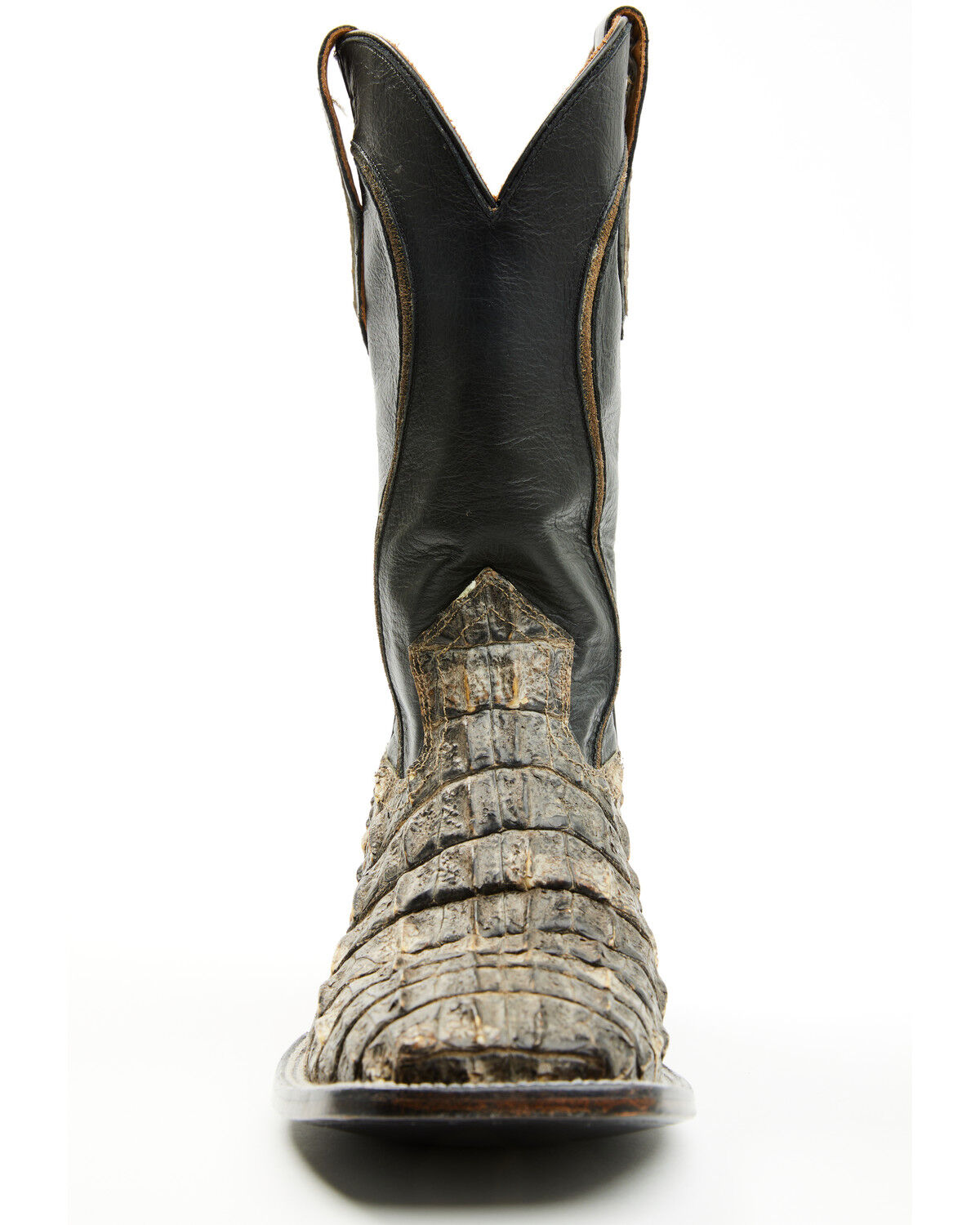 Image #4 - Cody James Black 1978&reg; Men's Tillman Exotic Hornback Alligator Western Boots - Broad Square Toe, Black, hi-res