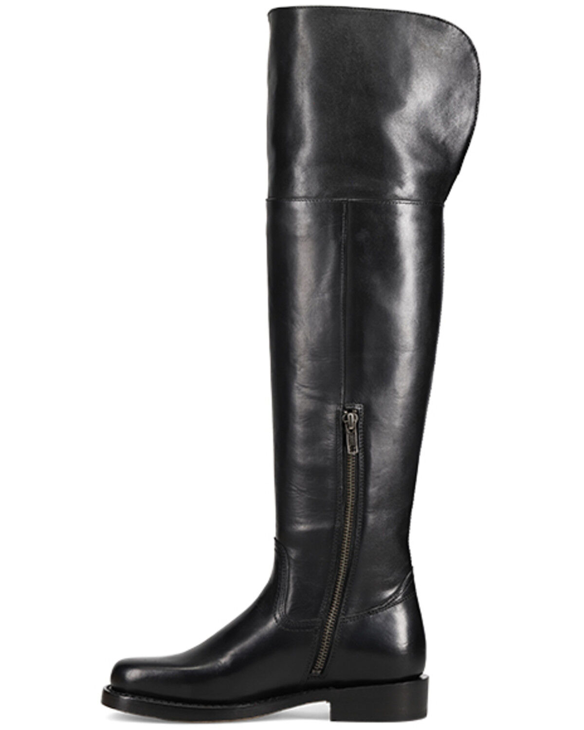 Image #3 - Frye Women's Campus Low Heel Over The Knee Fashion Boots - Round Toe, Black, hi-res