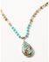 Image #1 - Shyanne Women's Wild Blossom Mixed Stone Pendant Necklace, Multi, hi-res