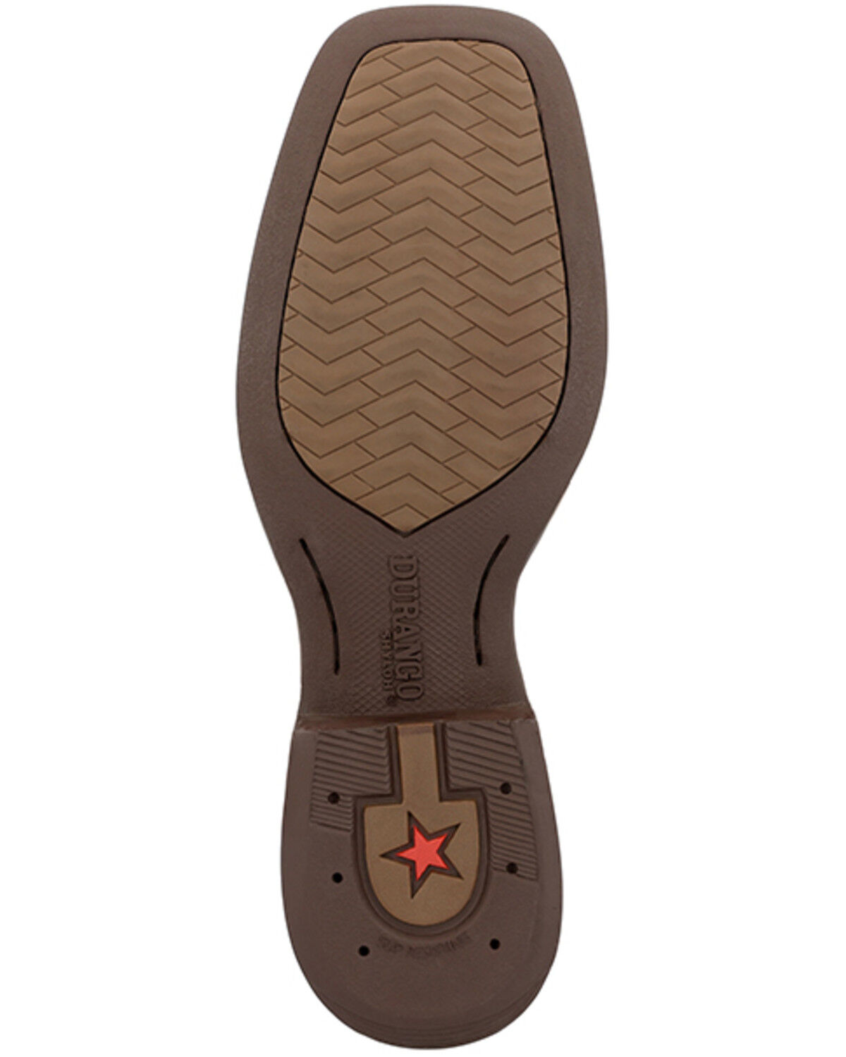 Image #7 - Durango Men's Shyloh Performance Western Boots - Round Toe, Brown, hi-res