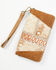 Image #1 - Shyanne Women's Boho Patched Wallet, Tan, hi-res