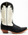 Image #2 - Twisted X Women's 12" Steppin' Out Western Boots - Snip Toe, Black/white, hi-res