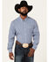 Image #1 - RANK 45® Men's Compete Geo Print Long Sleeve Button Down Western Shirt, Multi, hi-res