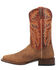 Image #3 - Dan Post Men's Tan Western Boots - Broad Square Toe, Tan, hi-res