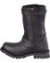 Image #2 - Milwaukee Leather Men's 11" Classic Engineer Boots - Round Toe, Black, hi-res