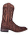 Image #2 - Dan Post Men's Albert Western Boots - Square Toe, Brown, hi-res