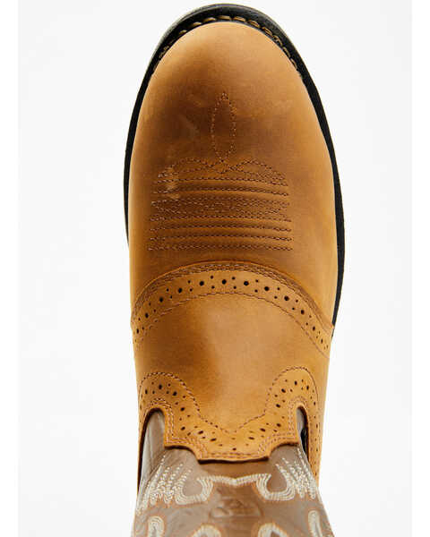 Image #6 - Ariat WorkHog® Western Work Boots - Composite Toe, Bark, hi-res