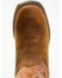 Image #6 - Justin Boys' Bowline Western Boots - Broad Square Toe, Brown, hi-res