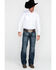 Image #6 - Gibson Men's Solid Long Sleeve Snap Western Shirt - Big, White, hi-res