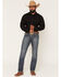 Image #1 - Rock & Roll Denim Men's Revolver Medium Wash Slim Straight Stretch Denim Jeans, Medium Wash, hi-res