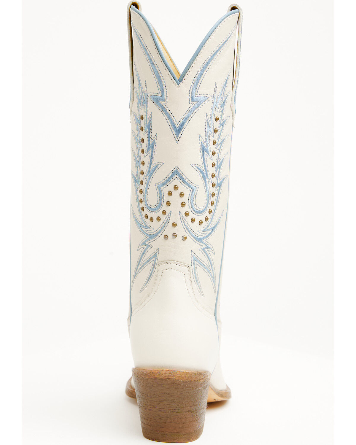 Image #5 - Idyllwind Women's Double Down Western Boots - Round Toe, White, hi-res