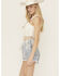 Image #4 - Shyanne Women's Embroidered Eyelet Fringe Vest , White, hi-res