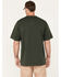 Image #4 - Hawx Men's Forge Short Sleeve Work T-Shirt, Moss Green, hi-res