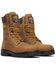 Image #1 - Thorogood Men's 8" USA Genesis Waterproof Insulated Work Boots - Nano Toe, Brown, hi-res