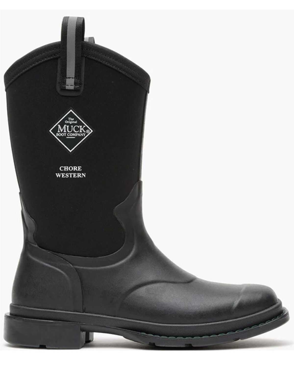Image #1 - Muck Boots Women's Chore Western 12" Mid Boots - Soft Toe, Black, hi-res