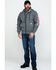 Image #6 - Wolverine Men's FR Logo Sleeve Zip-Up Work Hoodie , Ash, hi-res