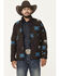 Image #1 - RANK 45&reg; Men's Southwestern Print Softshell Jacket, Chocolate, hi-res