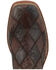 Image #6 - Twisted X Men's Tech X™ Exotic Ostrich Performance Western Boots - Broad Square Toe, Brown, hi-res