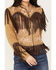 Image #3 - Shyanne Women's Embroidered Suede Fringe Jacket, Taupe, hi-res