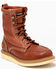 Image #1 - Hawx Men's 8" Lacer Wedge Work Boots - Soft Toe, Brown, hi-res