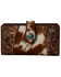 Image #1 - Myra Bag Women's Roscoe Hand-Tooled Wallet , Brown, hi-res