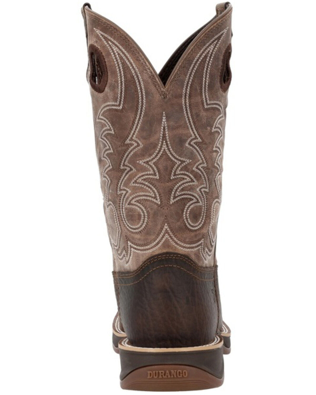 Image #5 - Durango Men&rsquo;s Rebel Ultra-Lite Performance Western Boots - Broad Square Toe, Brown, hi-res