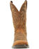 Image #4 - Durango Men's Westward Performance Western Boots - Broad Square Toe, Tan, hi-res