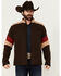 Image #1 - RANK 45&reg; Men's Chevron Moto Softshell Jacket, Coffee, hi-res
