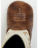 Image #6 - Boot Barn Infant Boys' Carter Poppets - Round Toe, Brown, hi-res